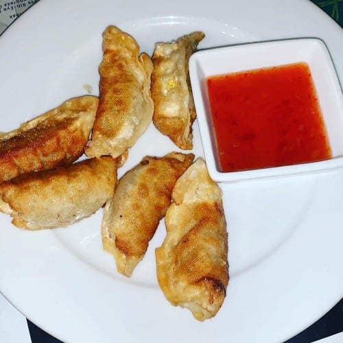 Fried Potstickers.