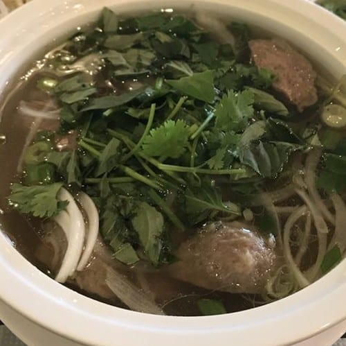 Meatballs Pho.