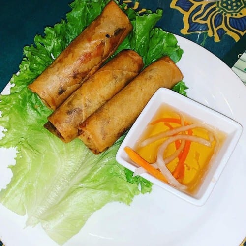 Chicken Egg Rolls.