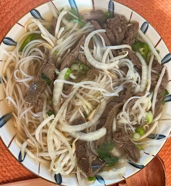 Grilled Beef Pho.