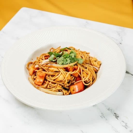 Chicken Garlic Noodles.