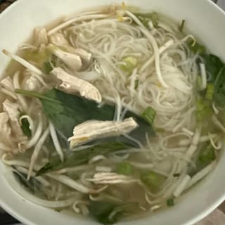 Grilled Chicken Pho