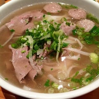 Rare Tender Steak & Meatballs Pho