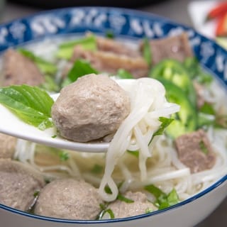 Meatballs Pho